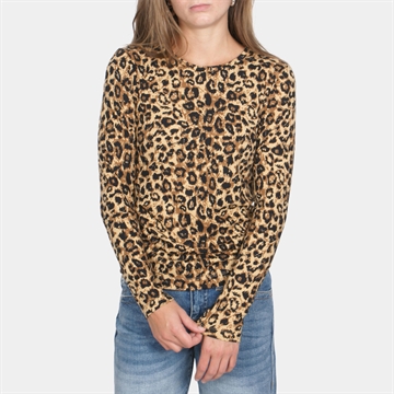 Mads Nørgaard Talino Tee L/S Leopard/Black